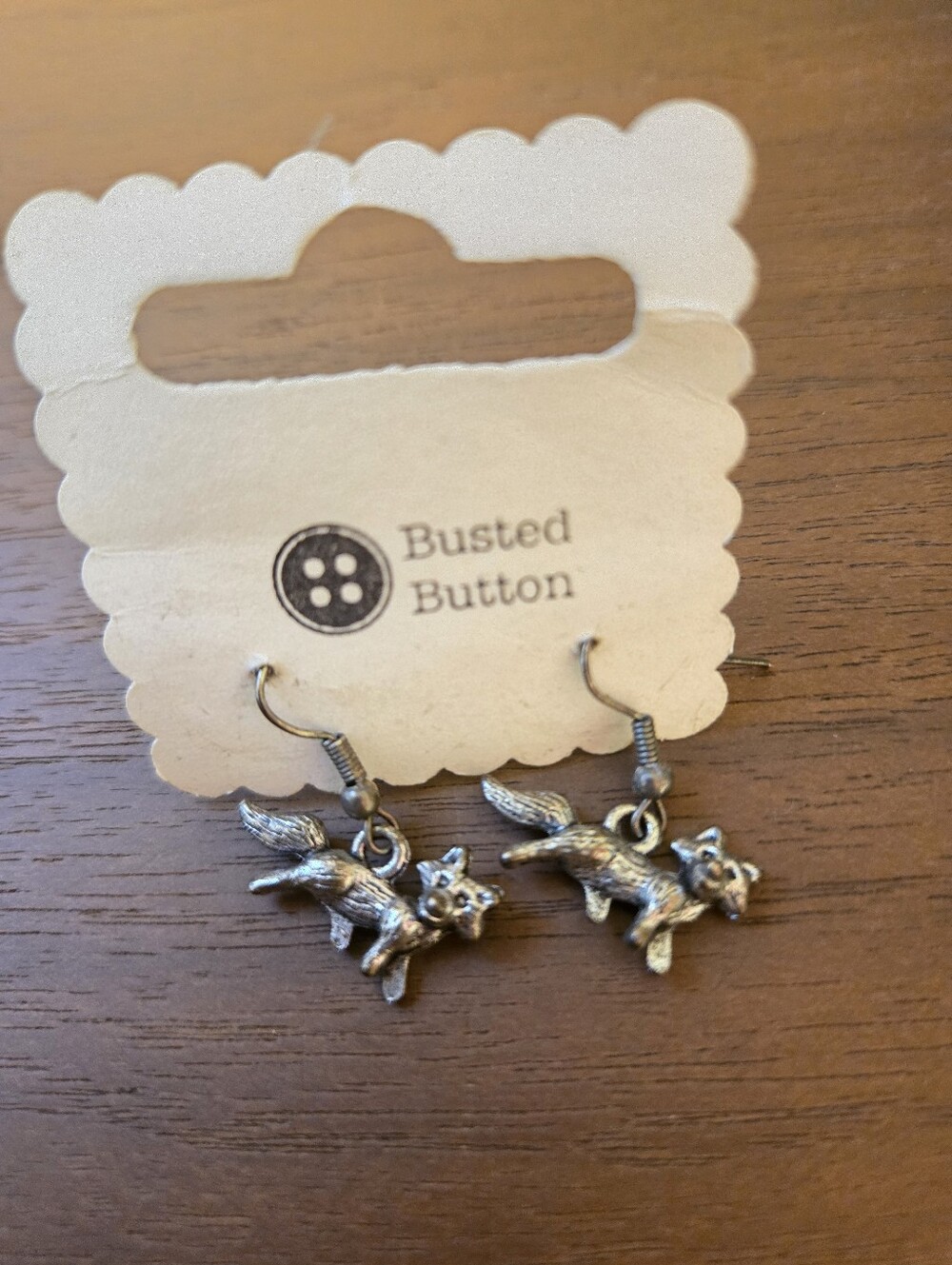 Handmade Fox Earrings